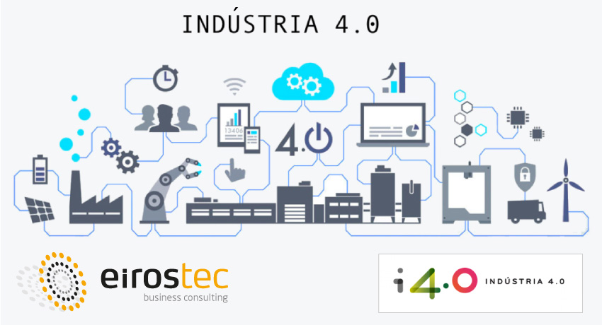 A EIROSTEC é uma empresa acreditada no âmbito do "Vale Indústria 4.0”.
