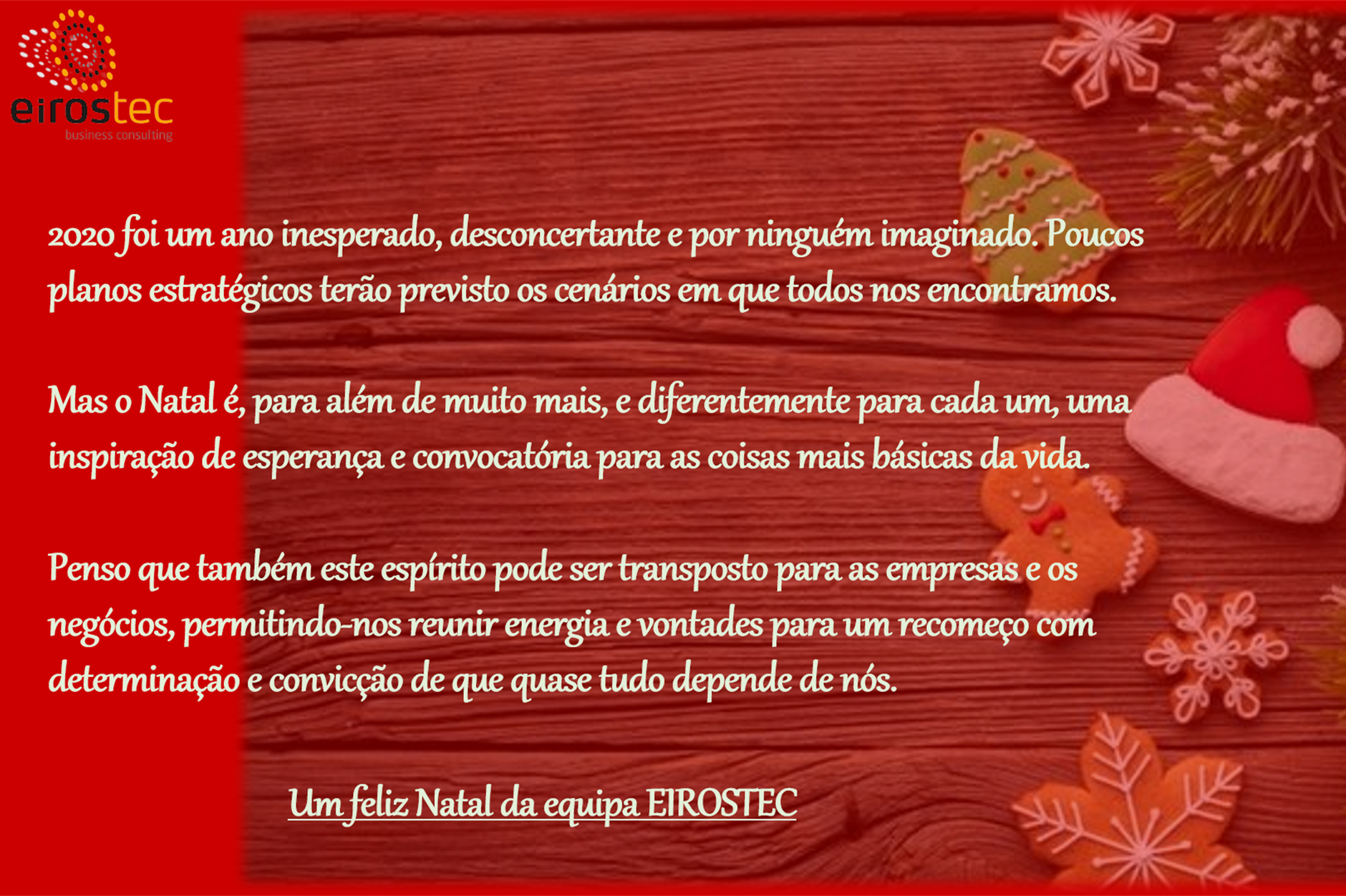 Postal de Natal Eirostec