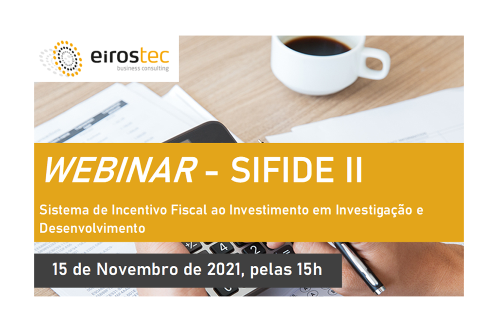 Webinar SIFIDE Eirostec